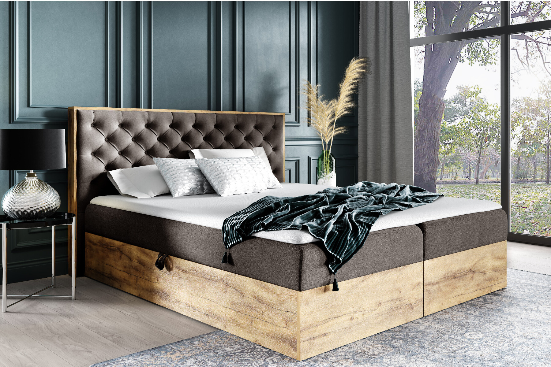 Boxspring met opbergruimte Linz