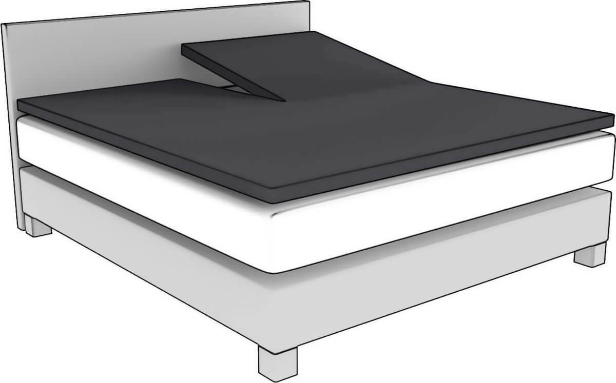 Cillows Topper Split hoeslaken 190 gr/m2