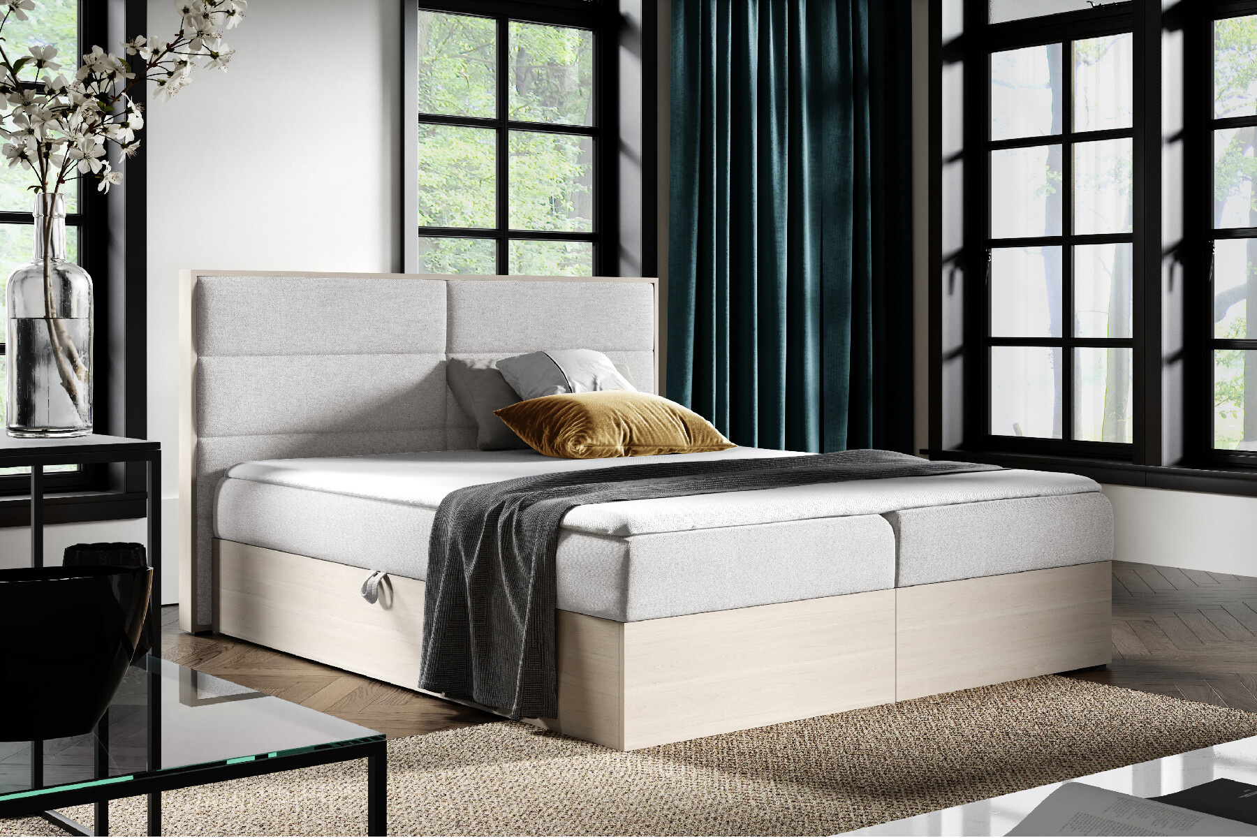 Boxspring met opbergruimte Graz