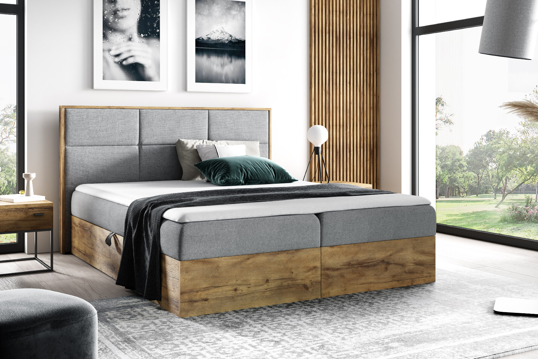 Boxspring met opbergruimte Praag