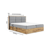 Boxspring met opbergruimte Praag