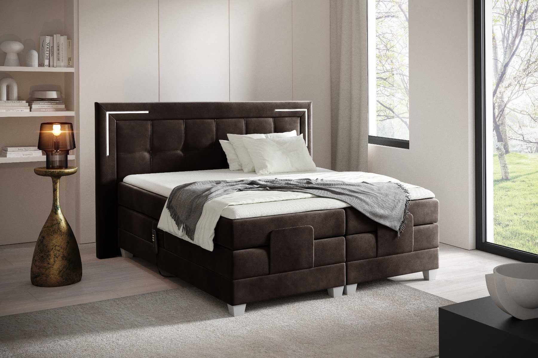 Elektrische Boxspring Cortina