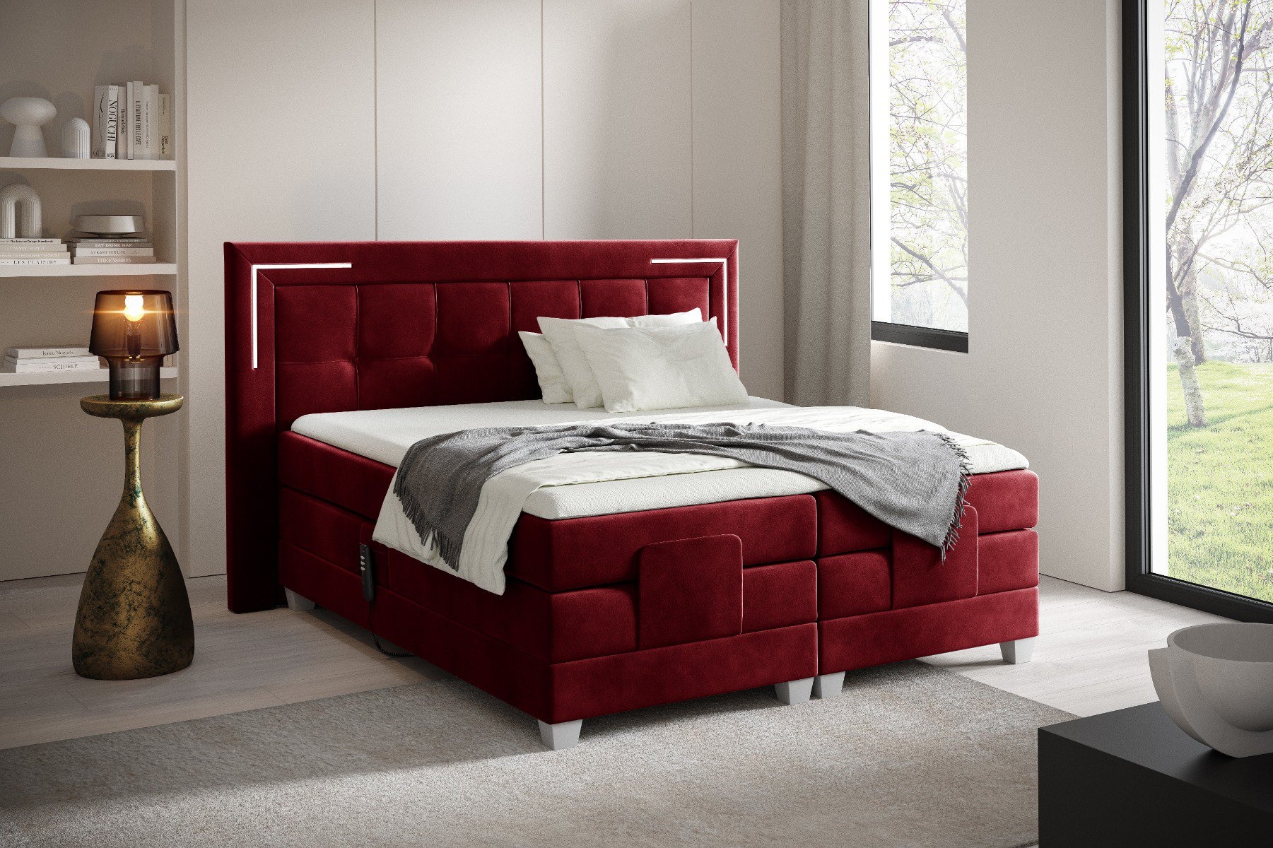 Elektrische Boxspring Cortina