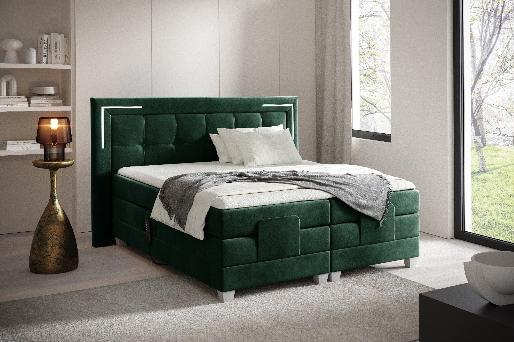 Elektrische Boxspring Cortina