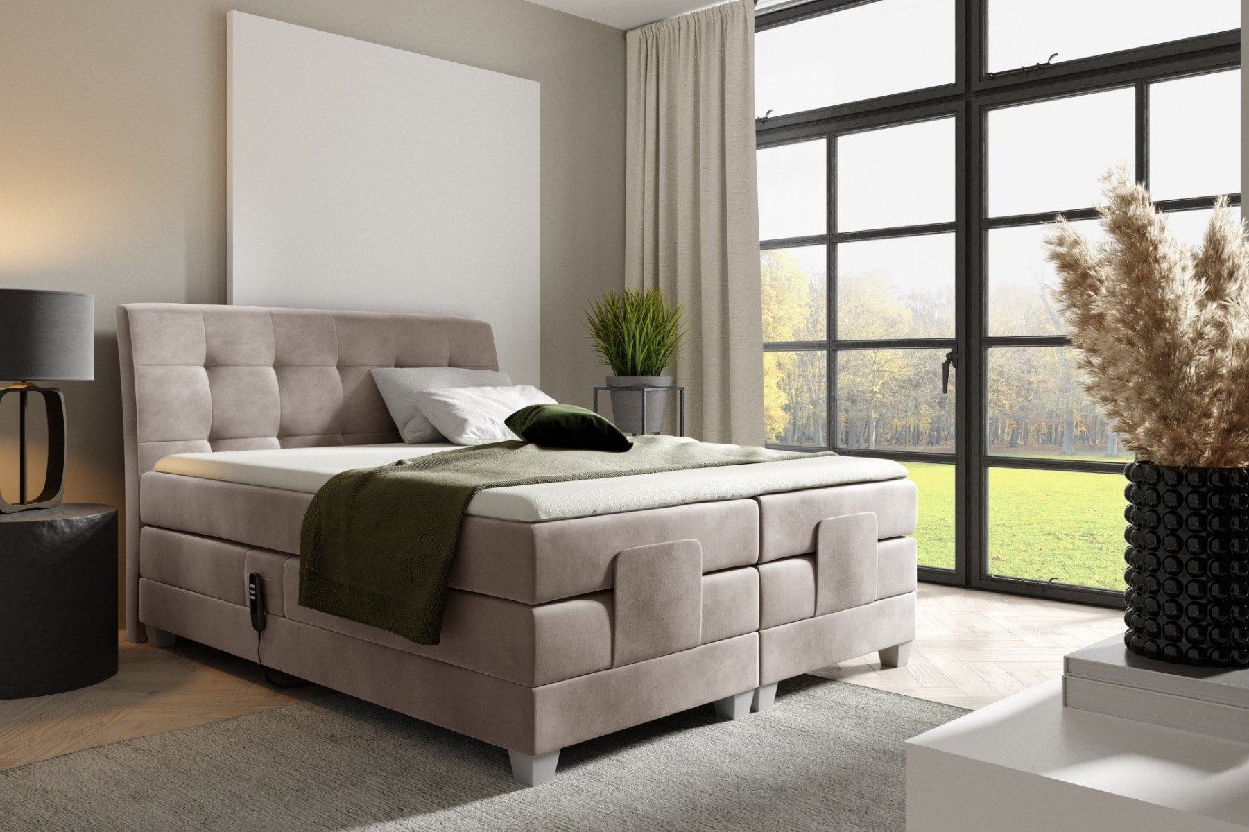 Elektrische Boxspring Chamonix