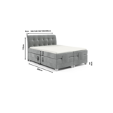 Elektrische Boxspring Chamonix