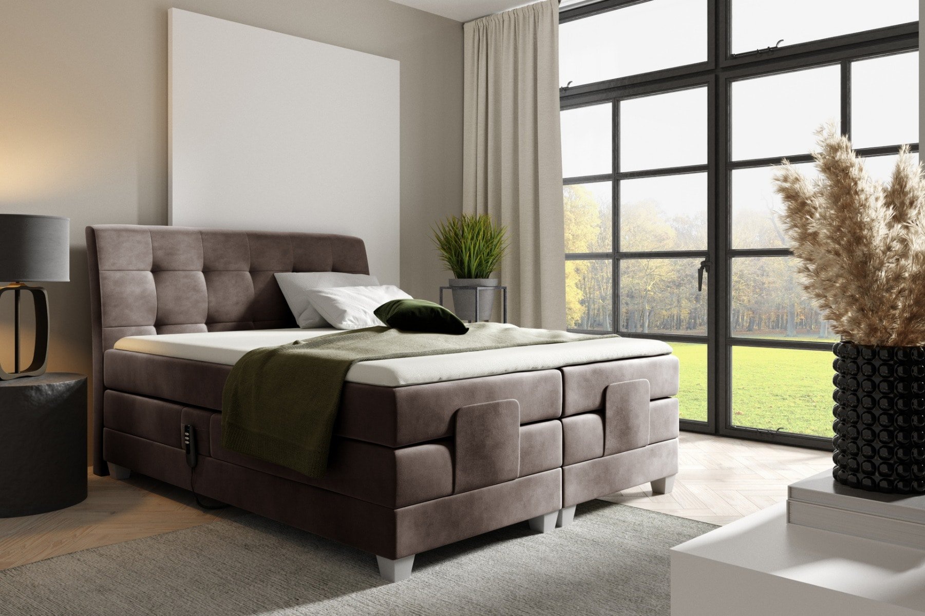 Elektrische Boxspring Chamonix