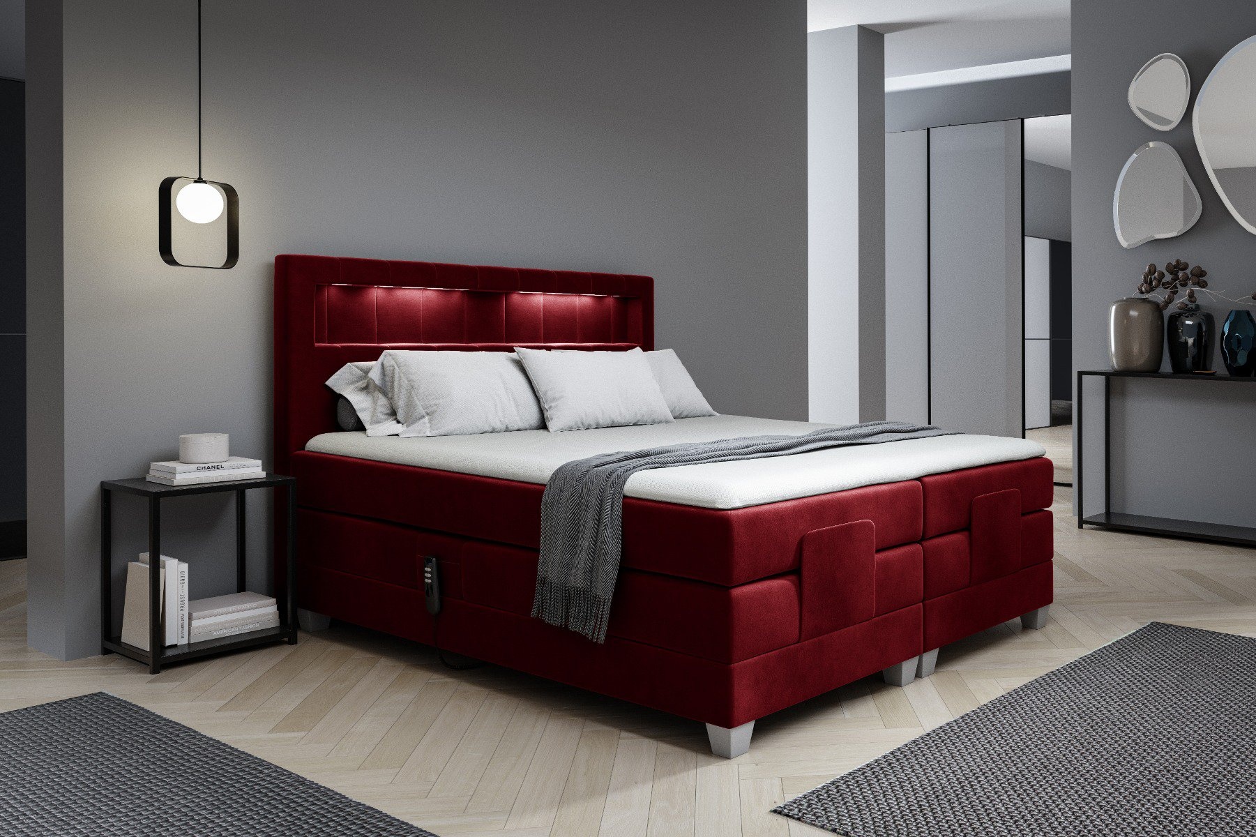 Elektrische Boxspring Portofino
