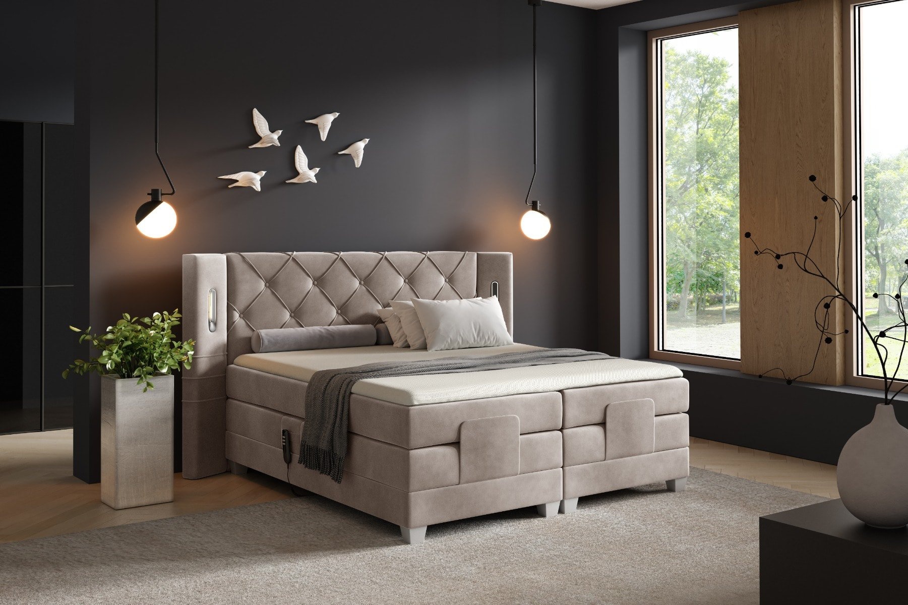 Elektrische Boxspring Rêve