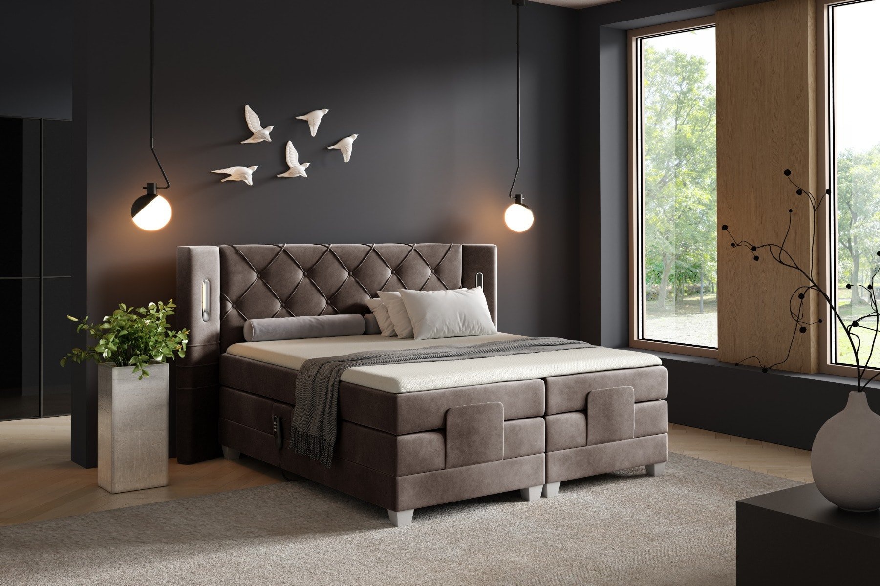 Elektrische Boxspring Rêve