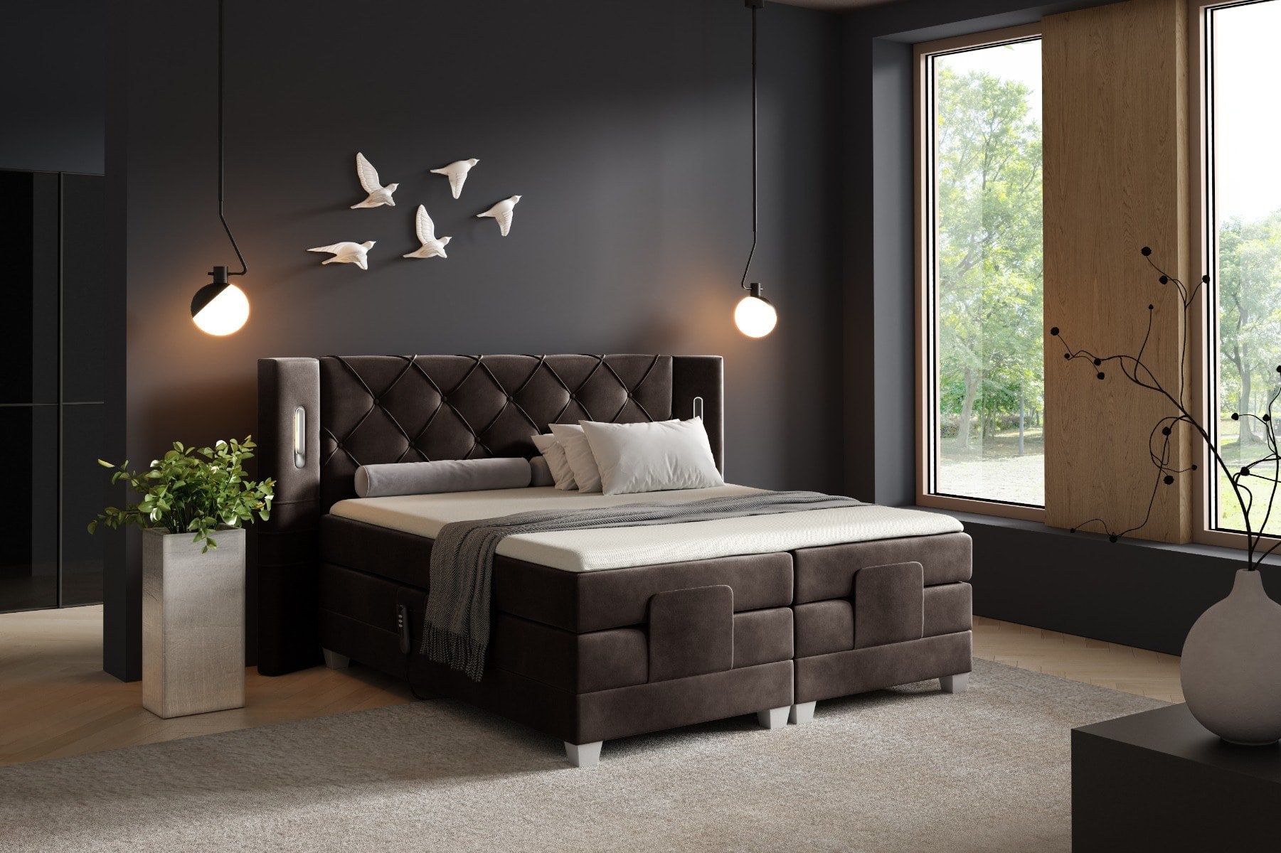 Elektrische Boxspring Rêve