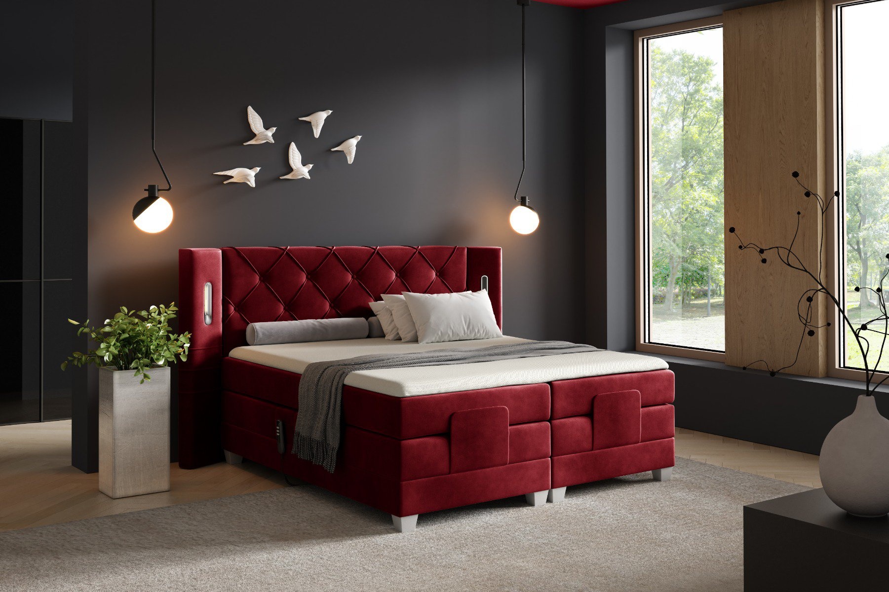 Elektrische Boxspring Rêve