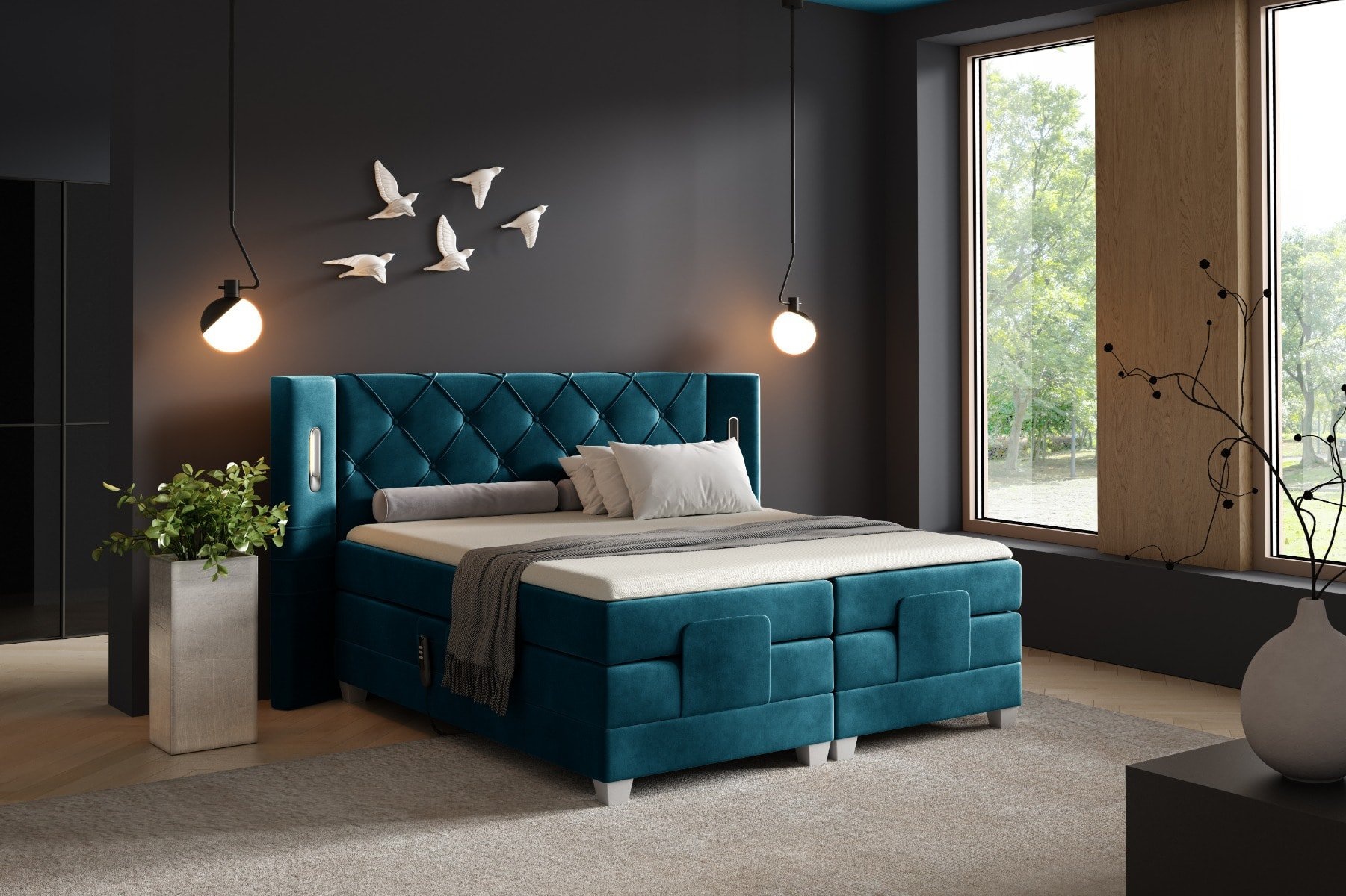Elektrische Boxspring Montreux