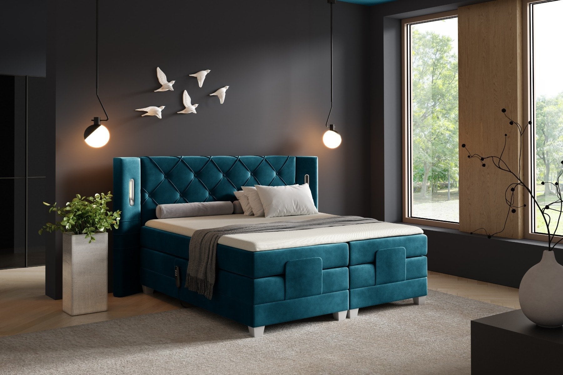 Elektrische Boxspring Rêve