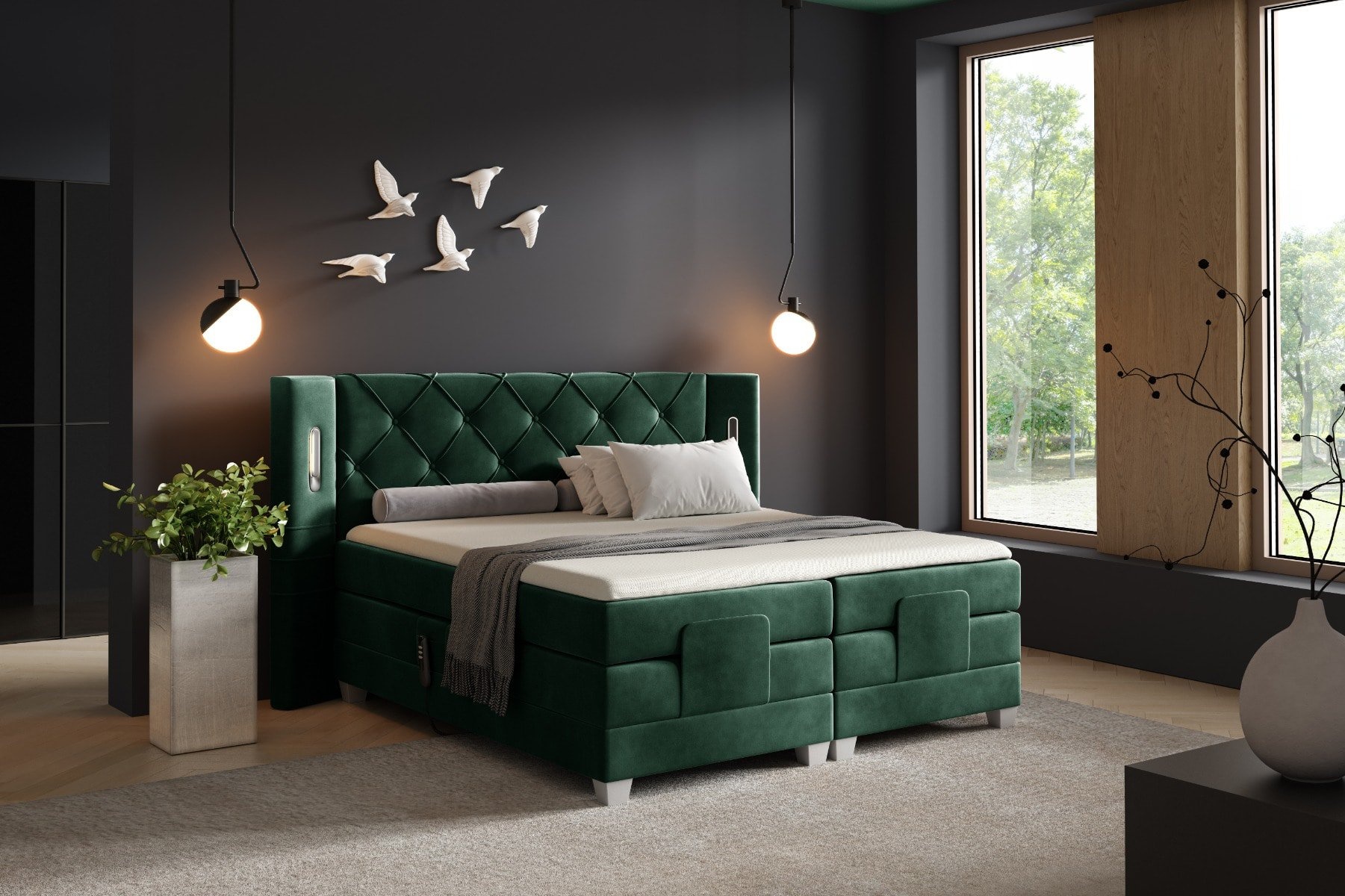 Elektrische Boxspring Montreux