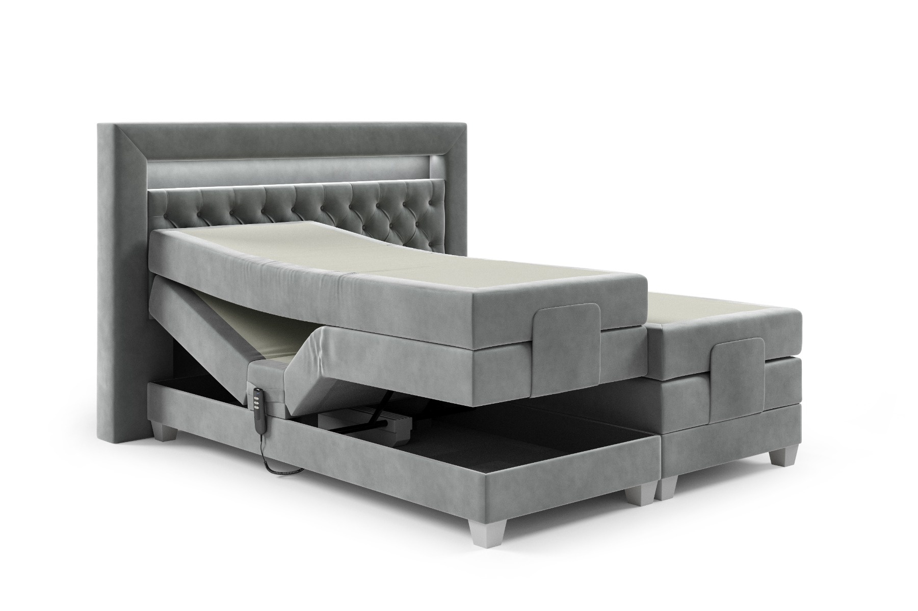 Elektrische Boxspring Sint-Moritz