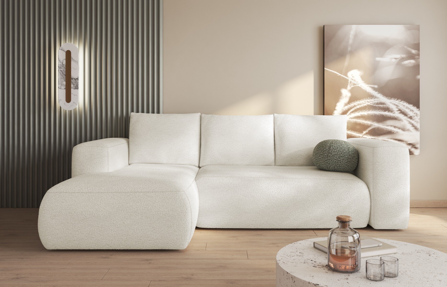 Sorrento Slaapbank met Chaise Longue