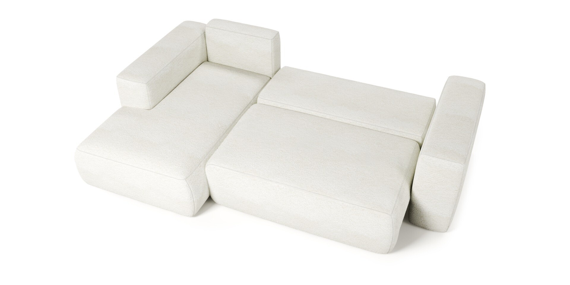 Sorrento Slaapbank met Chaise Longue