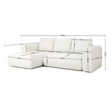 Sorrento Slaapbank met Chaise Longue