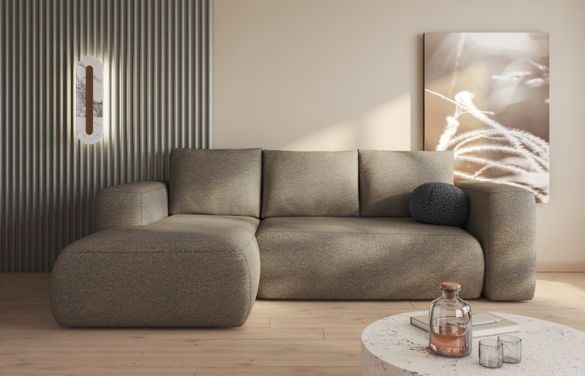 Sorrento Slaapbank met Chaise Longue