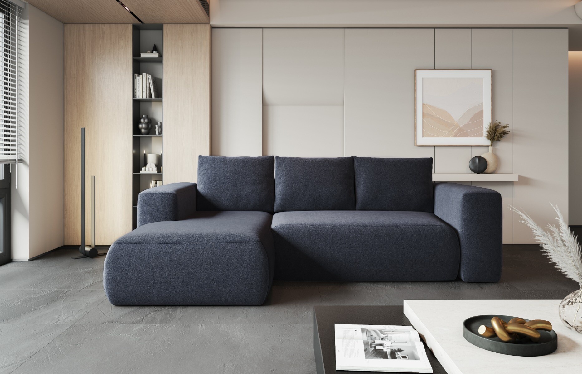 Sorrento Slaapbank met Chaise Longue