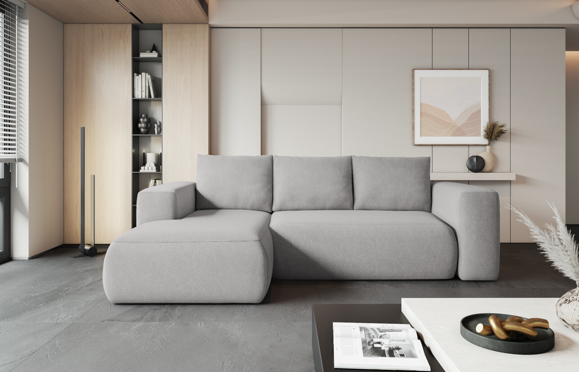 Sorrento Slaapbank met Chaise Longue