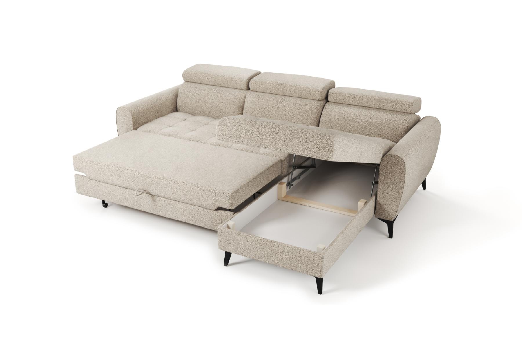Lecce Hoekslaapbank met Chaise Longue