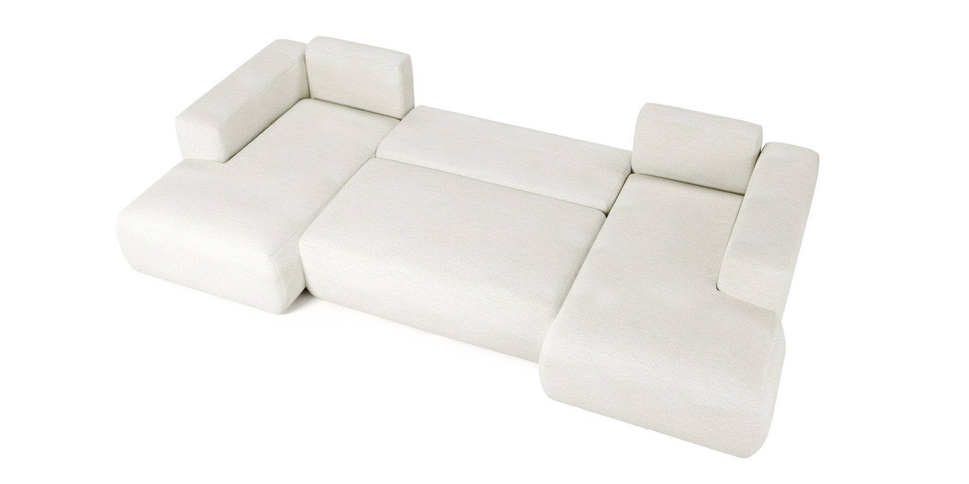 Monza U-Vorm Slaapbank