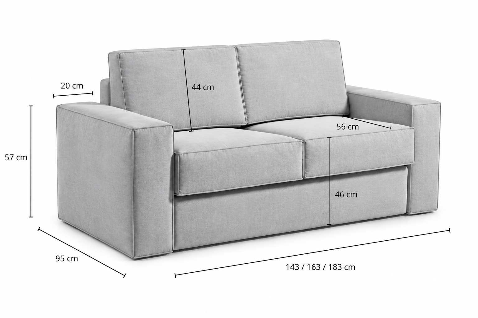 Cloud Slaapbank met Luxe Matras