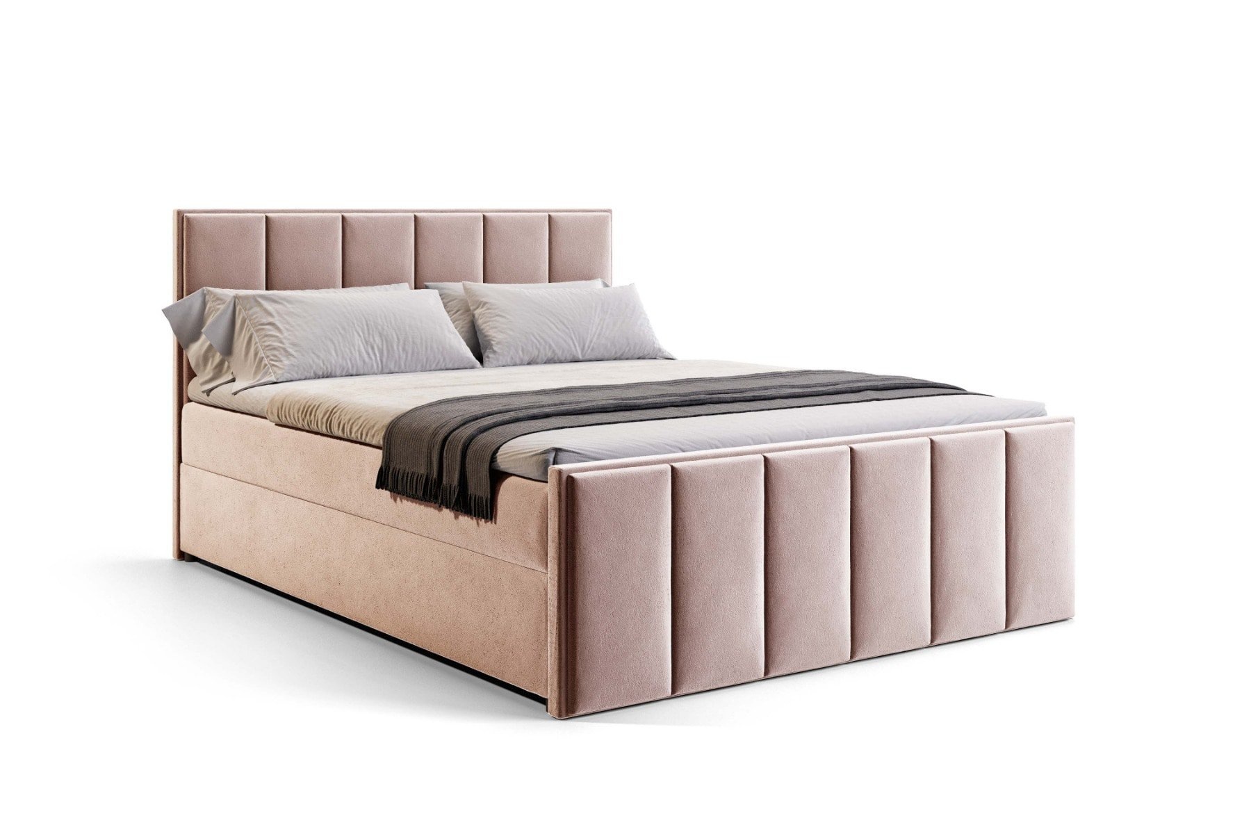 Vlakke boxspring Pisa
