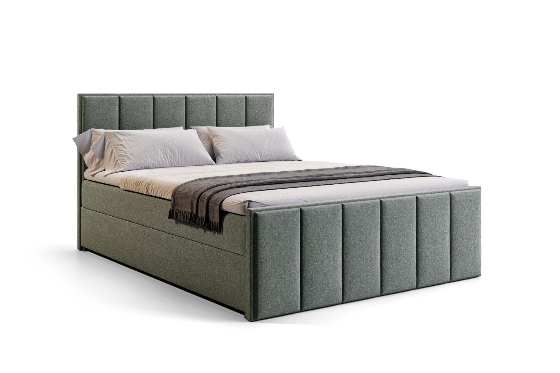 Vlakke boxspring Pisa