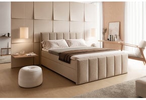 Vlakke boxspring Pisa