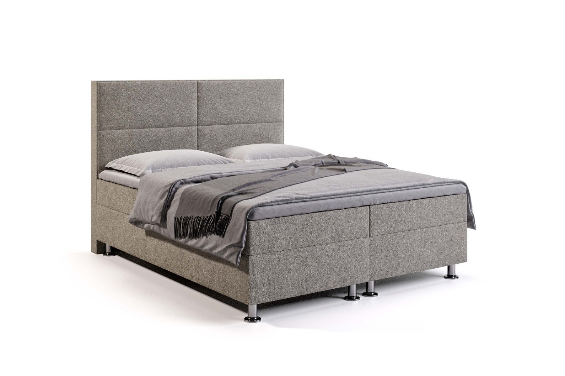 Vlakke boxspring Palermo