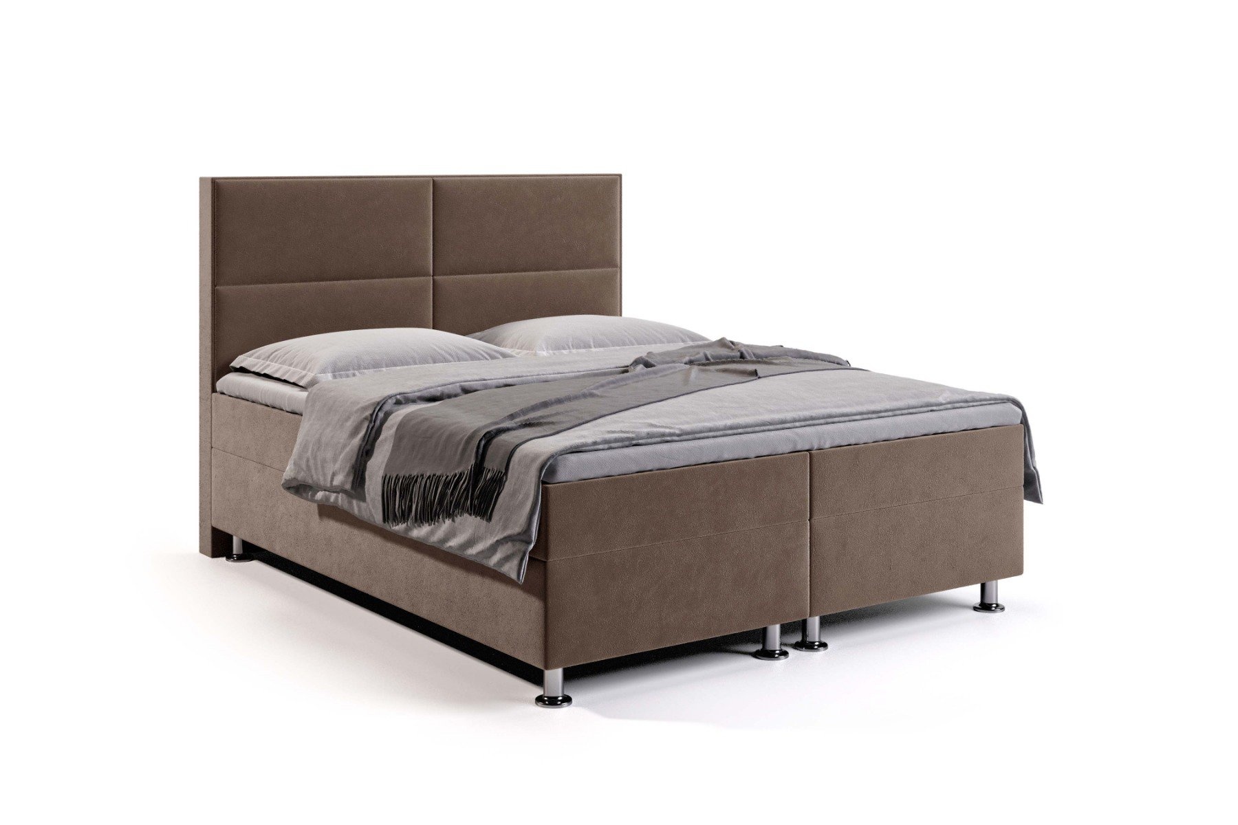 Vlakke boxspring Palermo