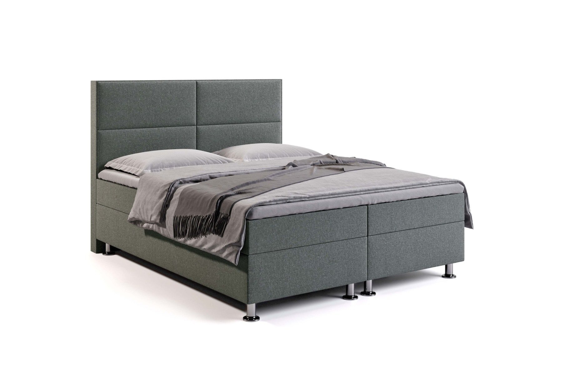 Vlakke boxspring Palermo