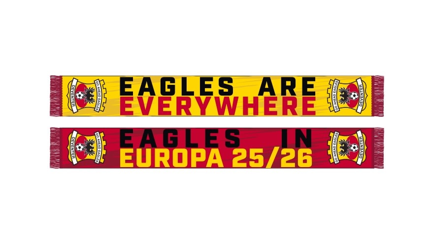 Go Ahead Eagles sjaal Europa