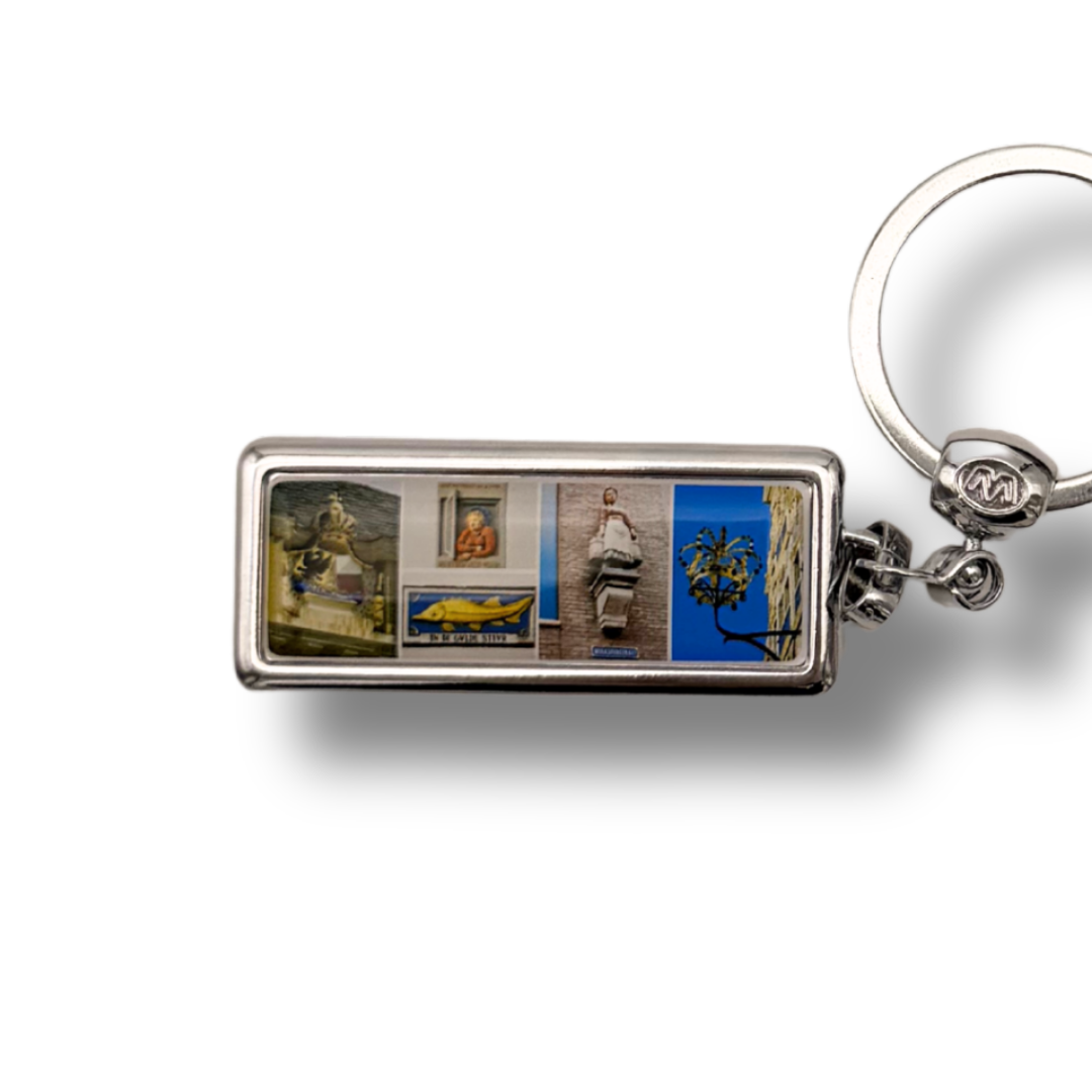 Sleutelhanger Deventer vier luik