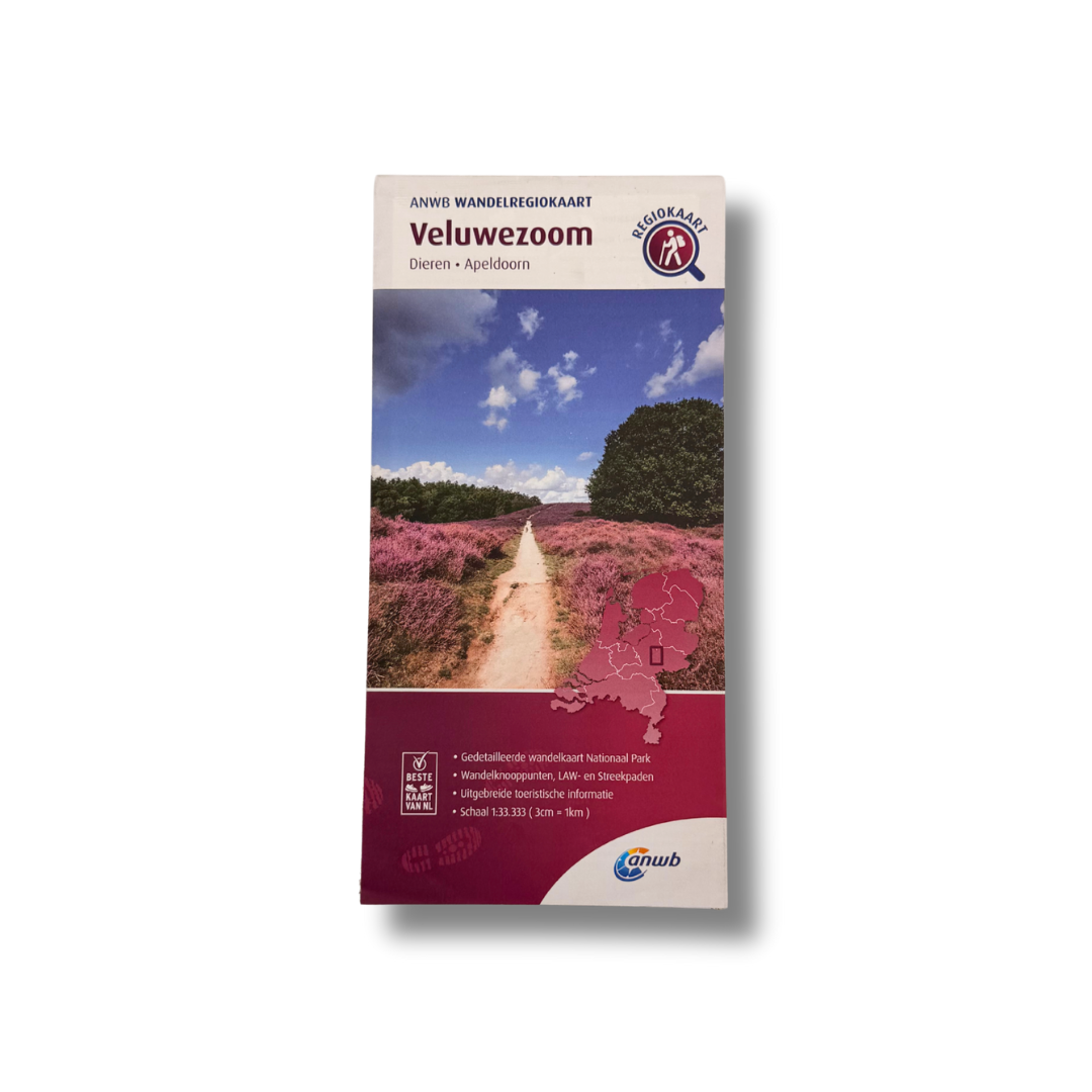 ANWB wandelkaart Veluwezoom