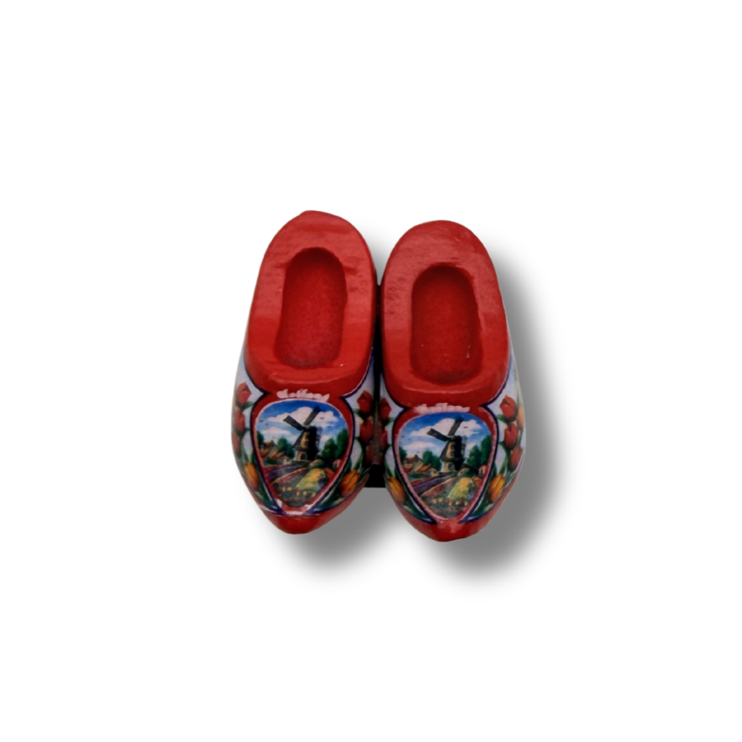 Magneet Klompjes Hout