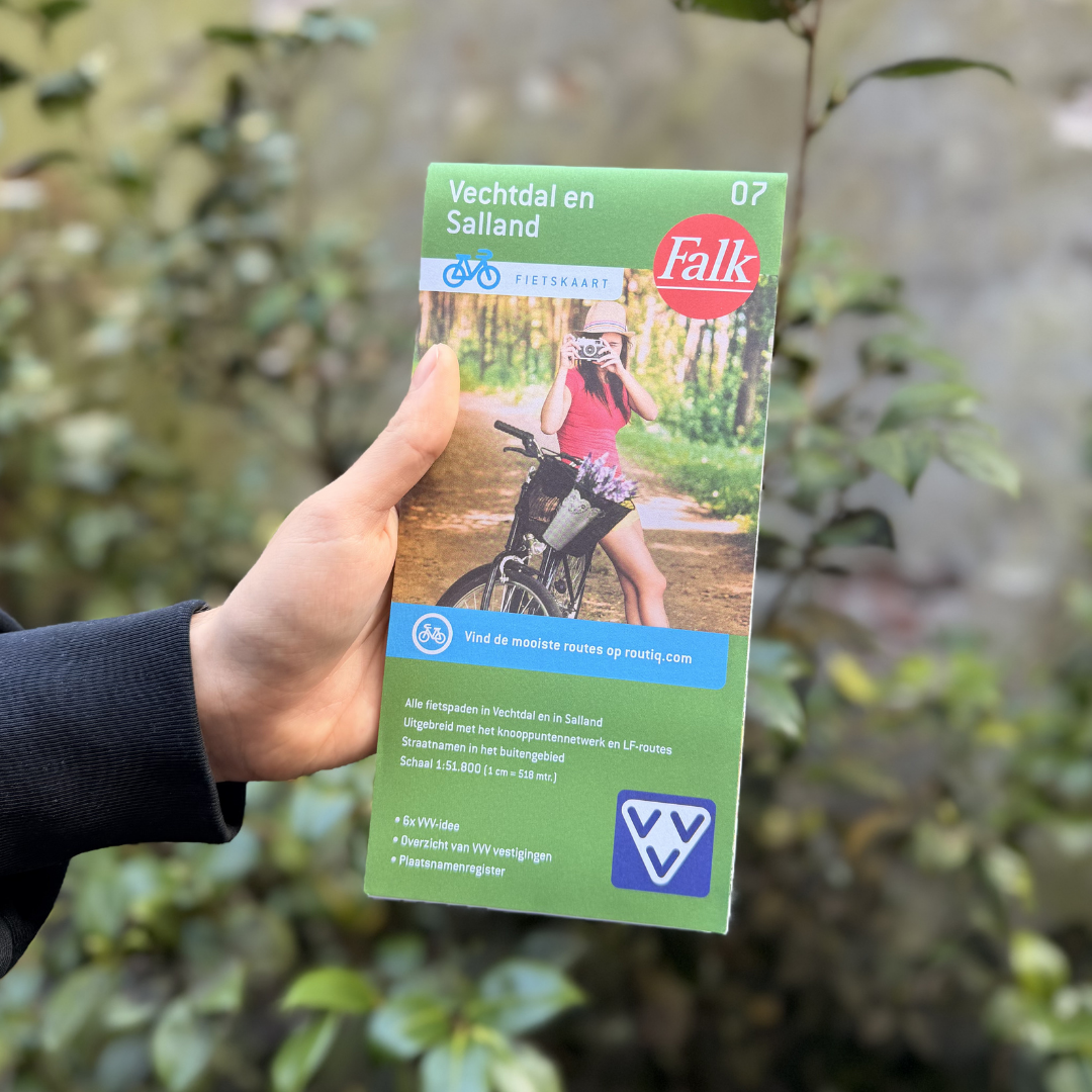 Fietskaart Falk 07. Vechtdal en  Salland