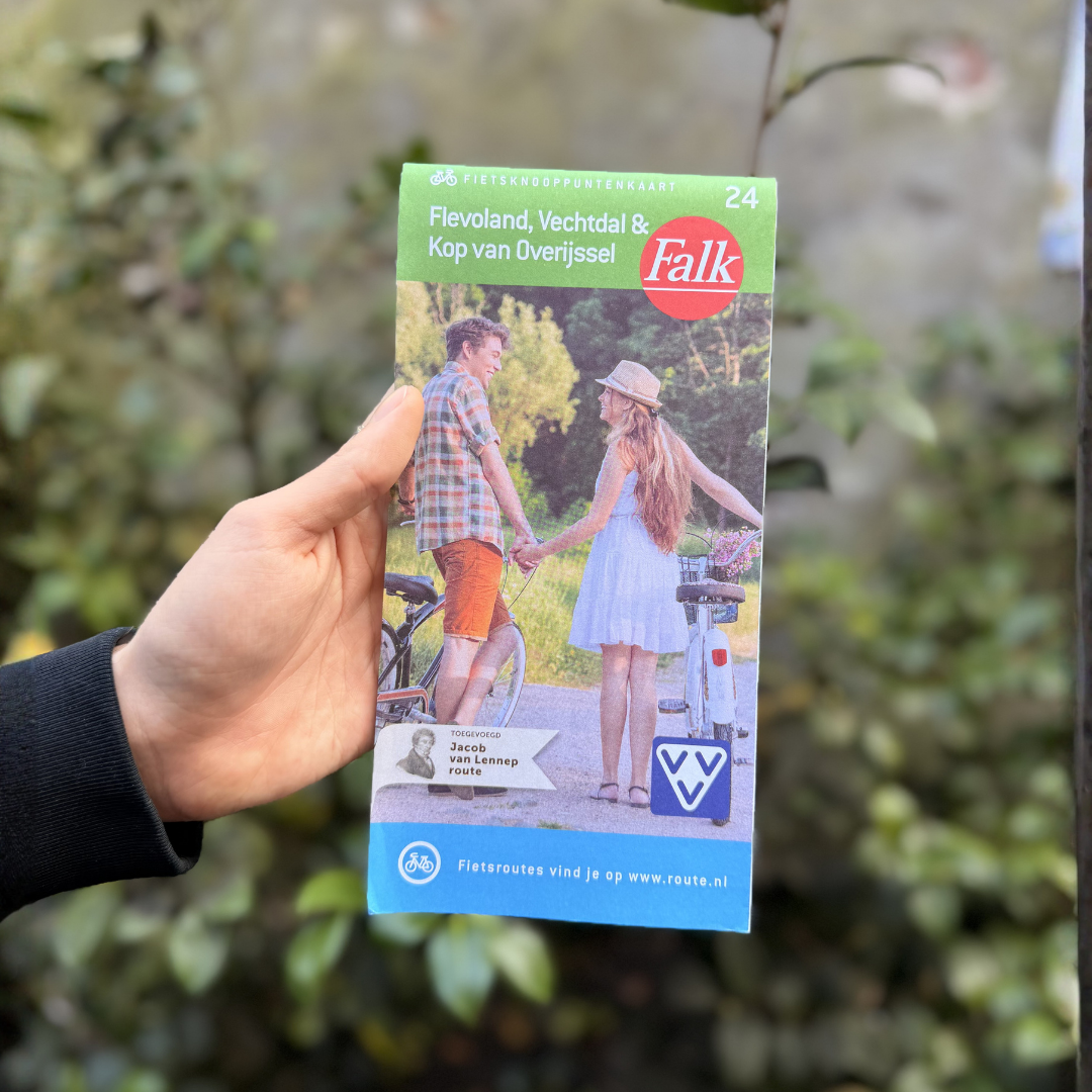 Fietskaart Flevoland Vechtdal Kop v Ov24