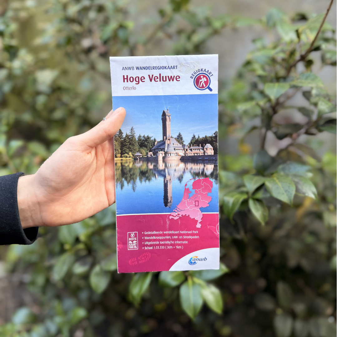ANWB Wandelregiokaart Hoge Veluwe