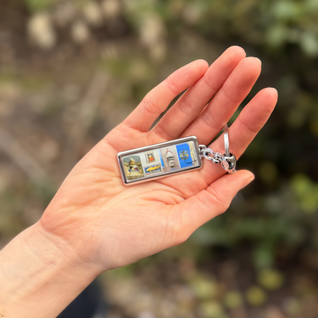 Sleutelhanger Deventer vier luik