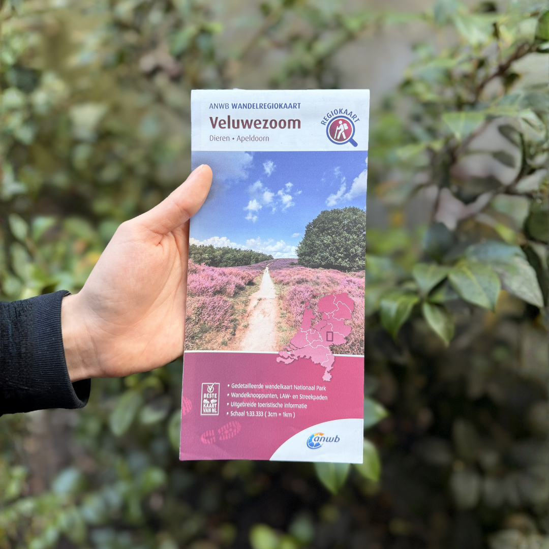 ANWB wandelkaart Veluwezoom
