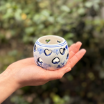 Waxinelichtje Delfts blauw