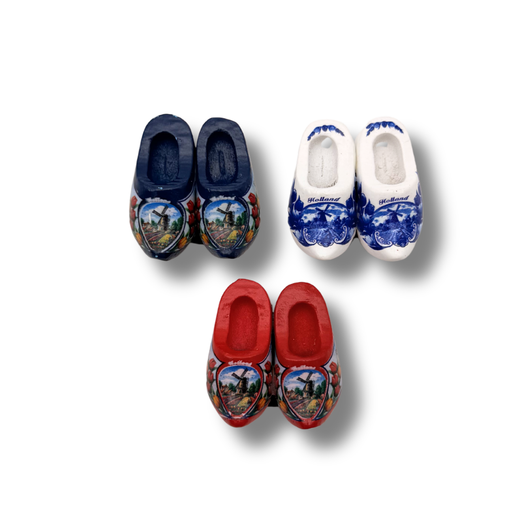 Magneet Klompjes Hout