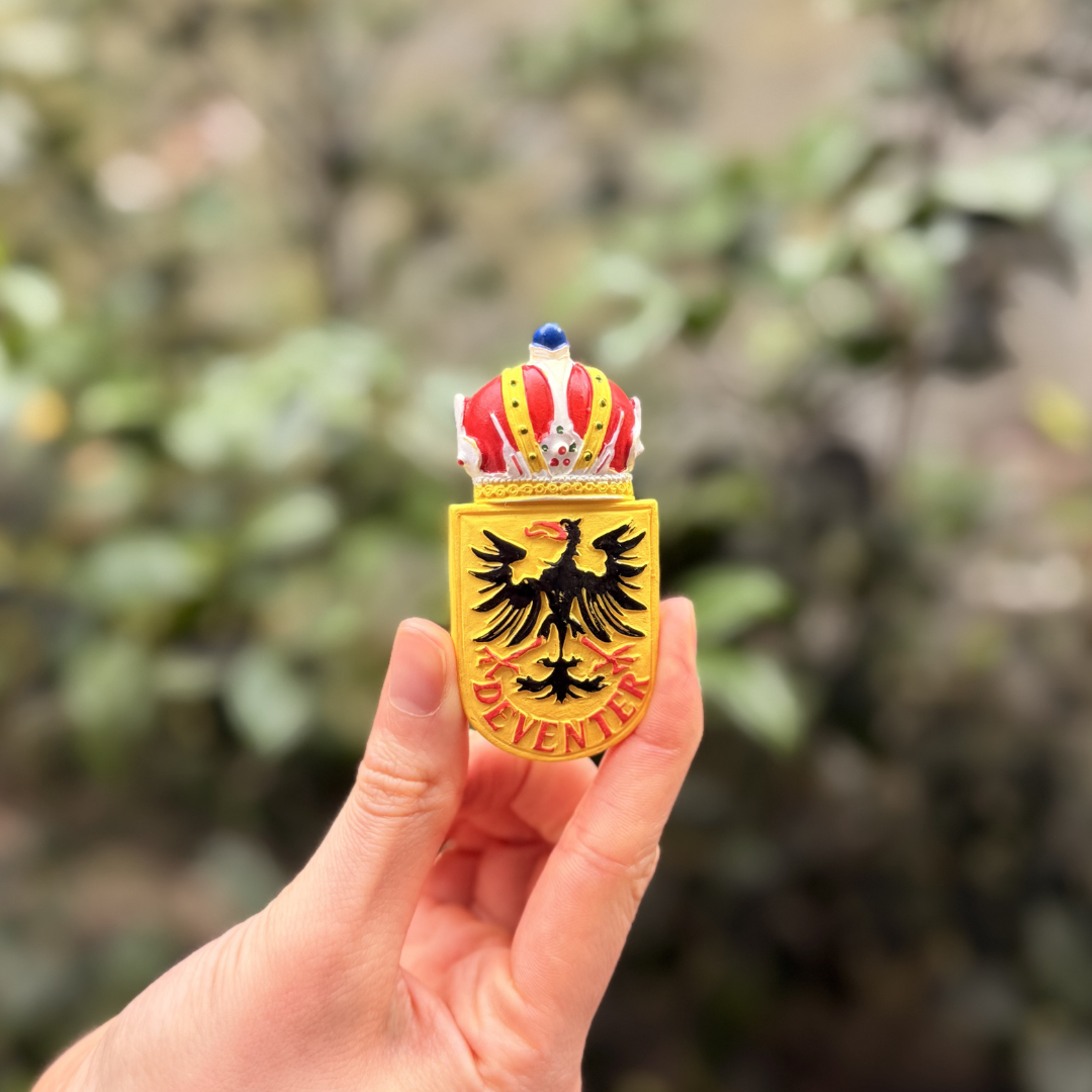Deventerwapen magneet 3d
