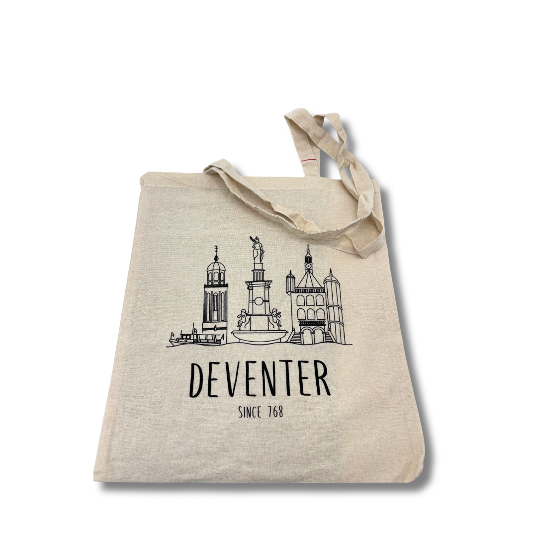 Linnen tas Deventer ecru