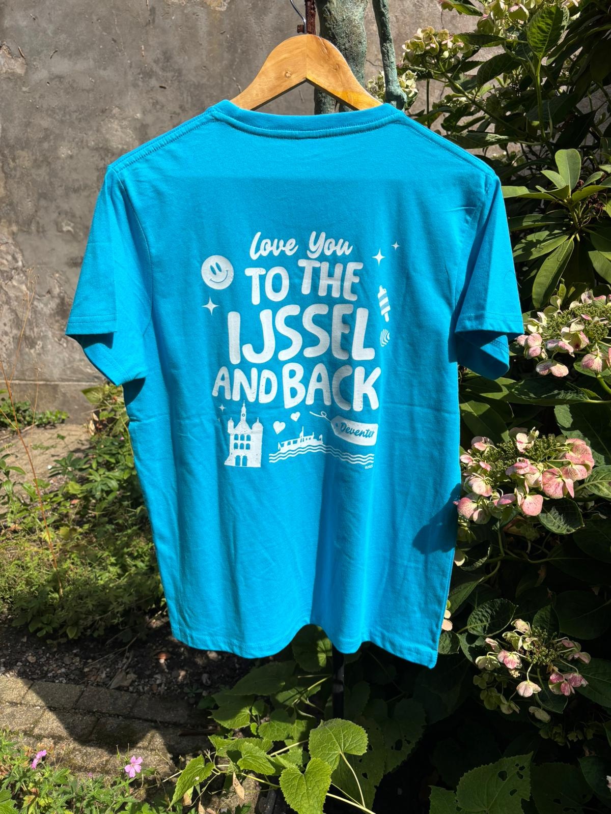 Zomer T-shirt blauw