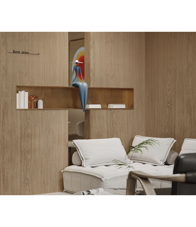 Modifolia HOUTLOOK RUSTIEK GROF PLAKFOLIE